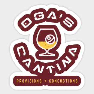 Oga's Cantina Sticker